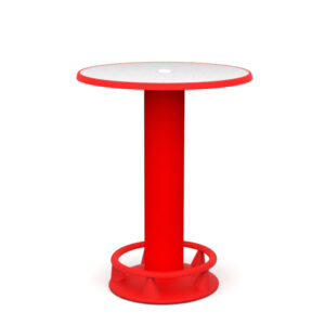 Stehtisch Quick-Table rot