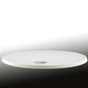 Tischplatte weiß, 85cm Sevelit