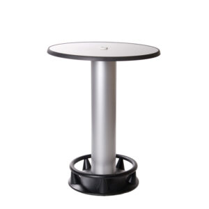Stehtisch Quick-Table silber