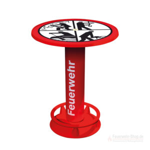 Stehtisch Firetable Feuerwehr