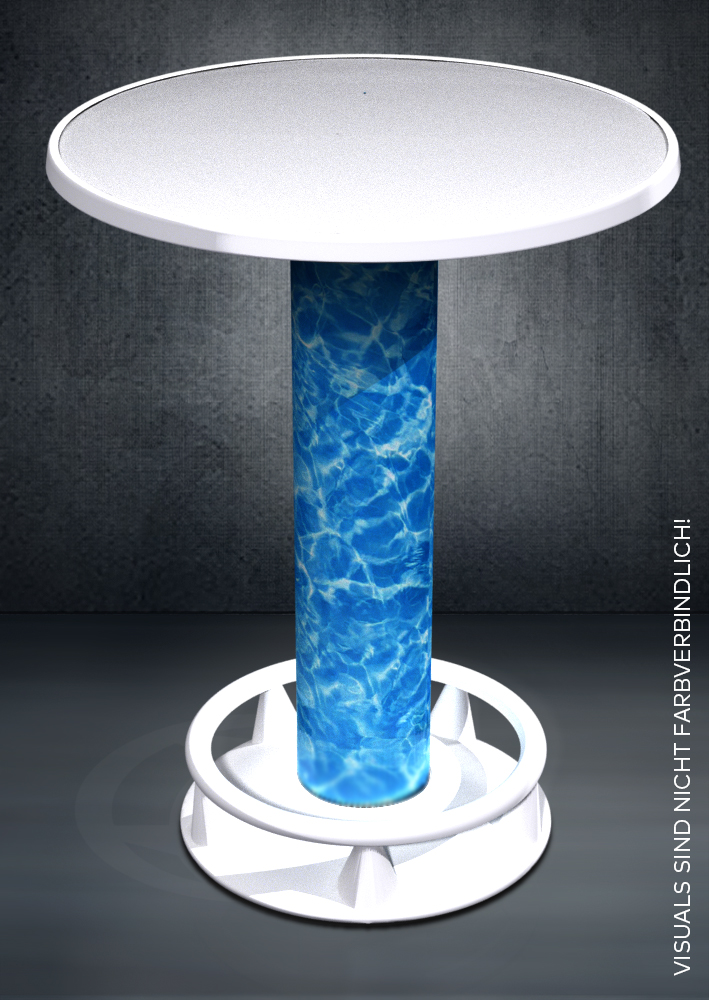 Stehtisch Quick-Table Meermotiv 1