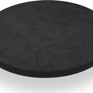 Tischplatte Pizzara Design, 85cm, Sevelit / ohne Schirmloch / ohne Adapterplatte